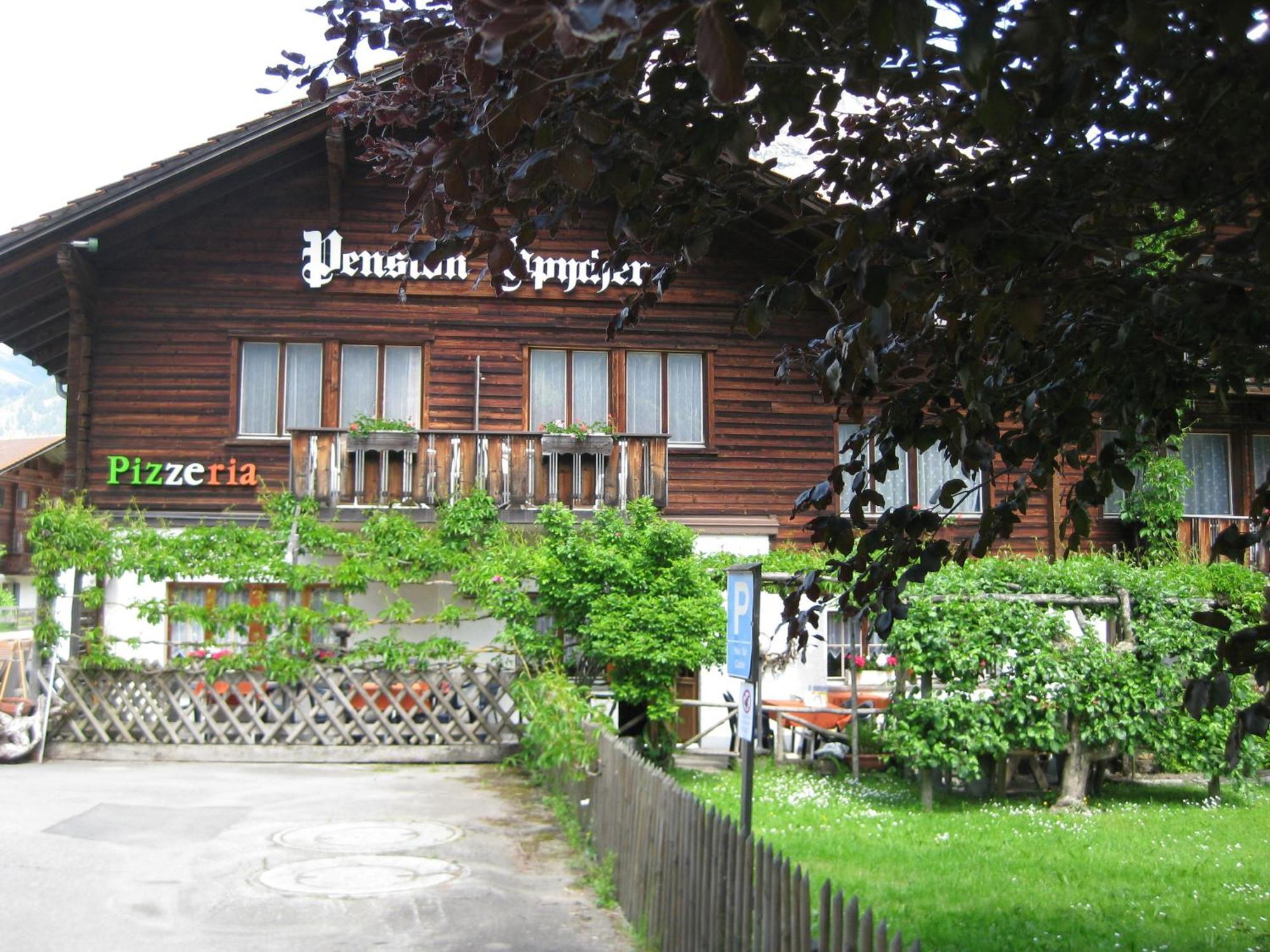 Hotel Pension Spycher Kandersteg Exteriör bild